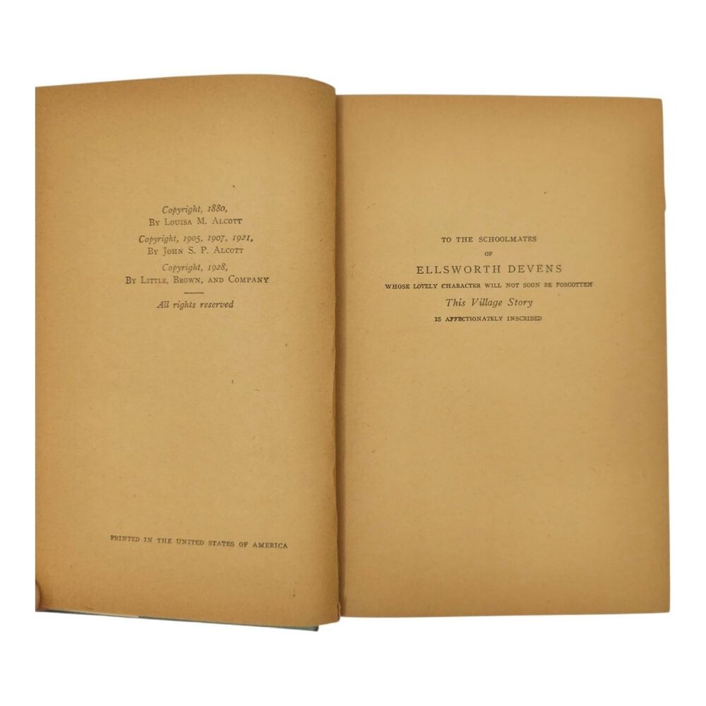 Jack and Jill by Louisa May Alcott Hardcover Dust Jacket 1928 Grosset & Dunlap - Picture 7 of 10